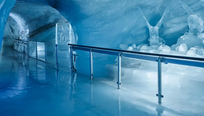 Palácio de Gelo em Jungfrau