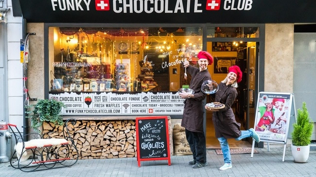 The Funky Chocolate Club em Interlaken na Suíça