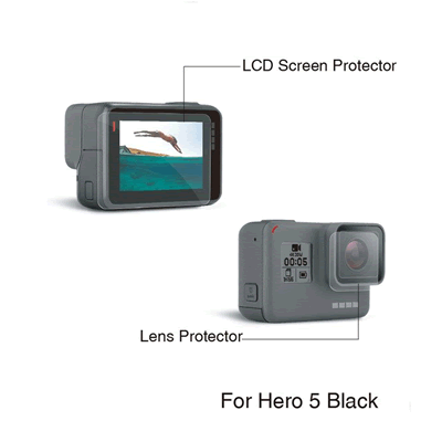 Protetor de tela e protetor de lente GoPro