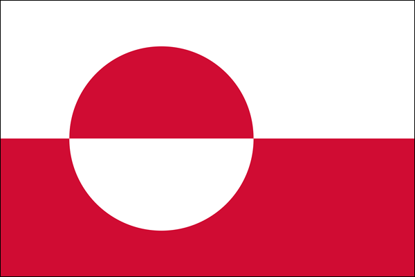 Bandeira da Groenlândia