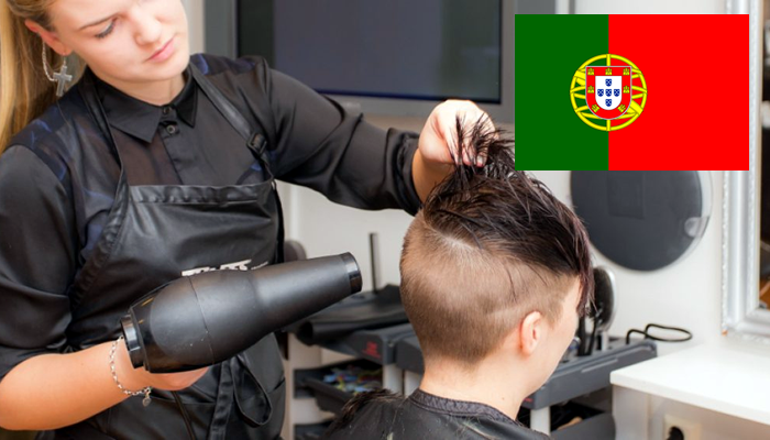 Quanto ganha um cabeleireiro em Portugal?