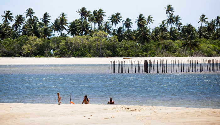 Praias de São Miguel dos Milagres: Barra do Camaragibe