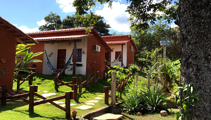 Hotel Fazenda em Pirenópolis: Pousada Chalés na Roça