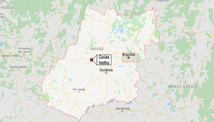 Mapa: Onde fica Goiás Velho