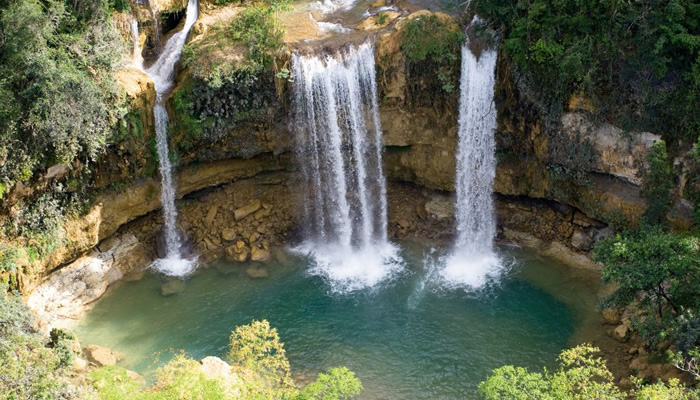 Pontos Turísticos da República Dominicana: Bayaguana (Cachoeira Salto Alto)