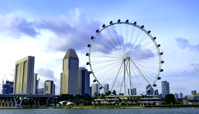 O que fazer em Singapura: A roda gigante Singapore Flyer