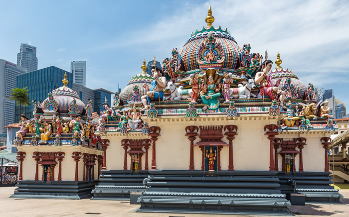 O que fazer em Singapura: Templo Sri Mariamman