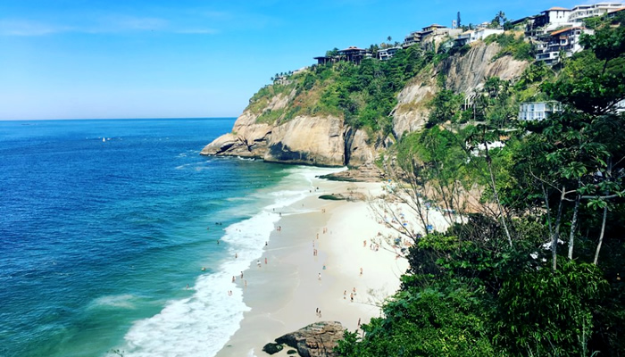 Vista do Mirante Ricardo Menescal, na Praia de Joatinga