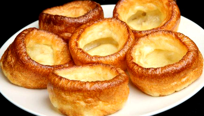 Doces Típicos da Inglaterra: Yorkshire Pudding