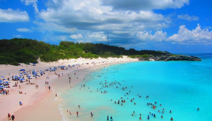 Praias de Areia Rosa pelo Mundo: Praia Rosa de Horseshoe Bay - Bermuda