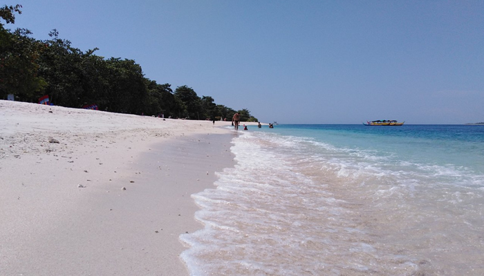Praia Rosa das Ilhas de Santa Cruz – Filipinas
