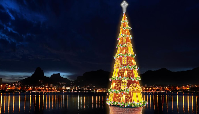 Festas típicas do Rio de Janeiro: Árvore de Natal da Lagoa