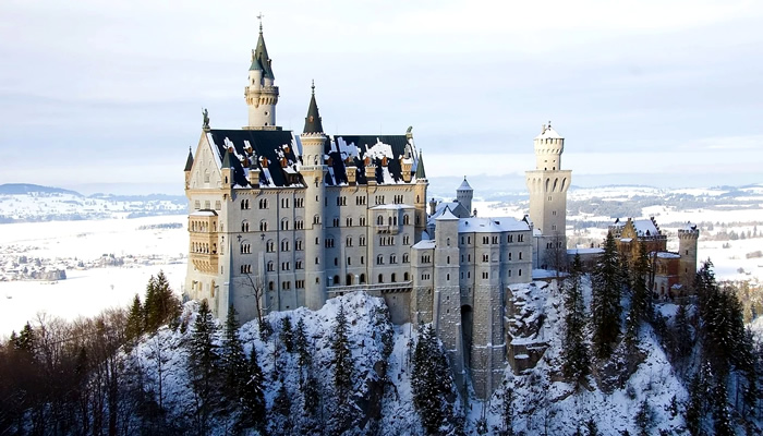 Os países mais visitados do mundo: Castelo de Neuschwanstein, em Hohenschwangau, na Alemanha