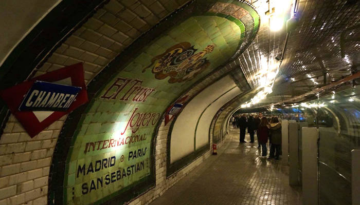 Metro Chamberí (Anden 0)