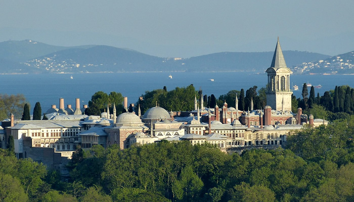 Os países mais visitados do mundo: Palácio de Topkapi, em Istambul, na Turquia