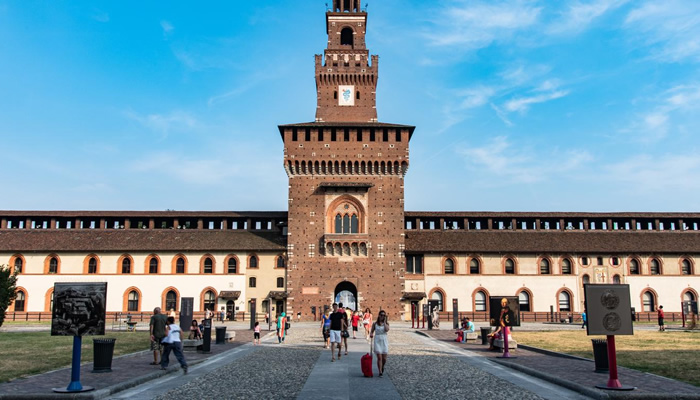 O que fazer de graça em Milão: Castelo Sforzesco 