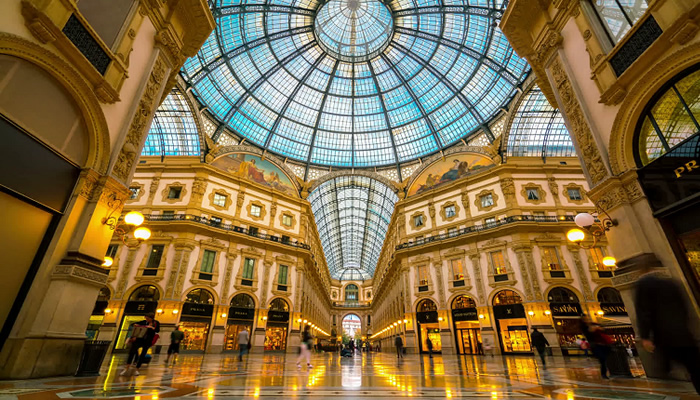 O que fazer de graça em Milão: Galleria Vittorio Emanuele II
