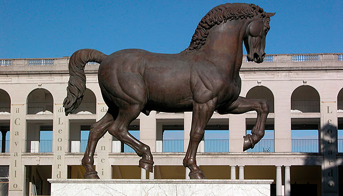 O que fazer de graça em Milão: Escultura Gran Cavallo