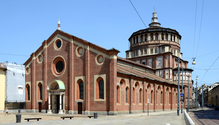 O que fazer de graça em Milão: Basilica di Santa Maria delle Grazie