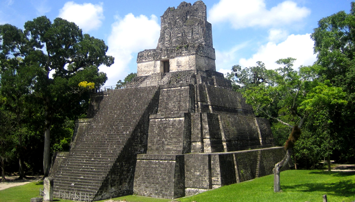 Parque Nacional de Tikal (Guatemala): Templo II/Templo da Máscara