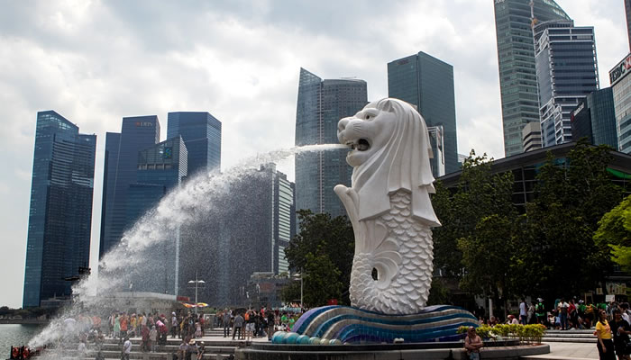 O Que Fazer de Graça em Singapura: A famosa escultura Merlion