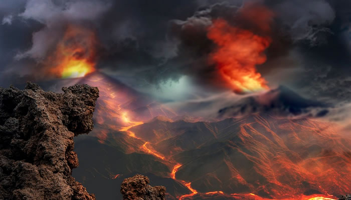 Vulcões ativos no mundo