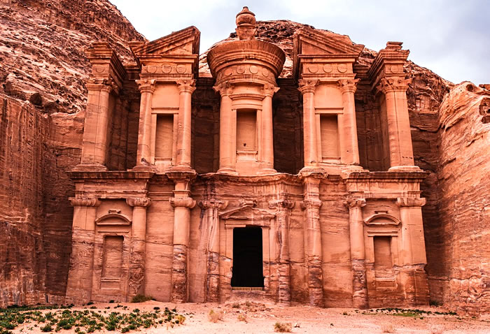 Mosteiro (Ad Deir) de Petra, na Jordânia