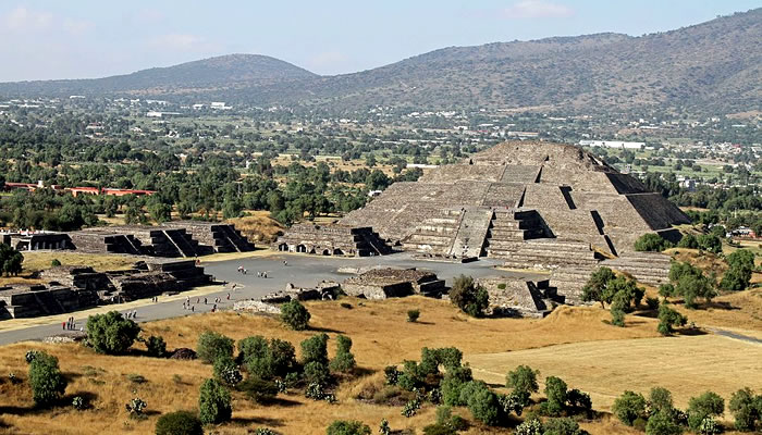 Atrações de Teotihuacan (México): Pirâmide da Lua