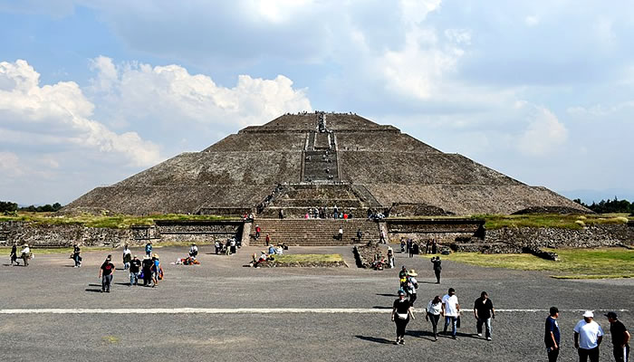 Atrações de Teotihuacan (México): Pirâmide do Sol