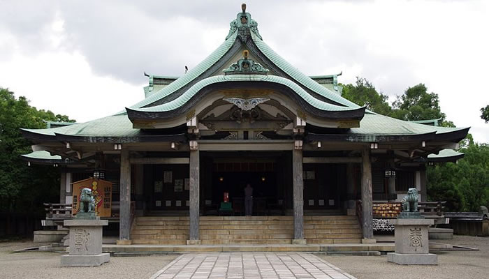 Templo Hokoku, em Osaka, no Japão