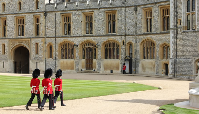 Guarda da Rainha, no Castelo de Windsor