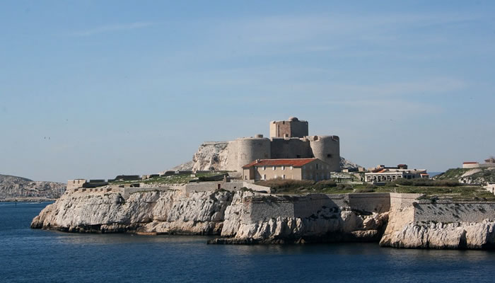 Castelo d’If foi construído em uma pequena ilha de cerca de 3 hectares