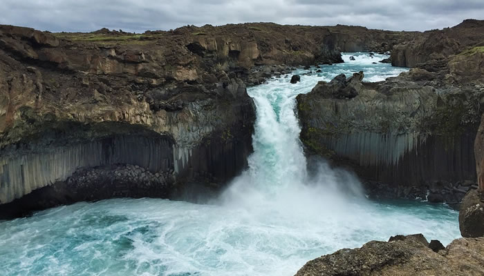 Cachoeiras da Islândia: Aldeyjarfoss