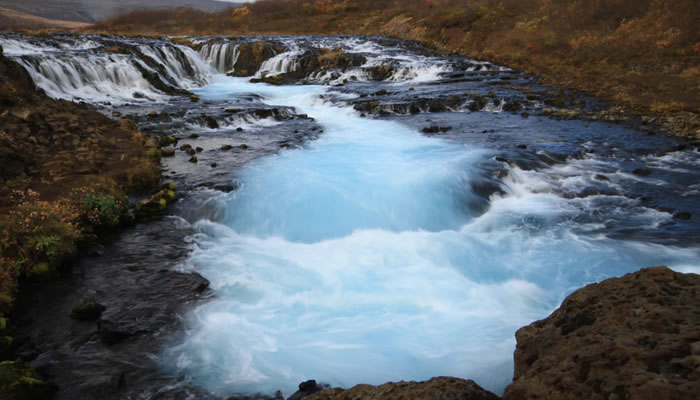 Cachoeiras da Islândia: Bruarfoss