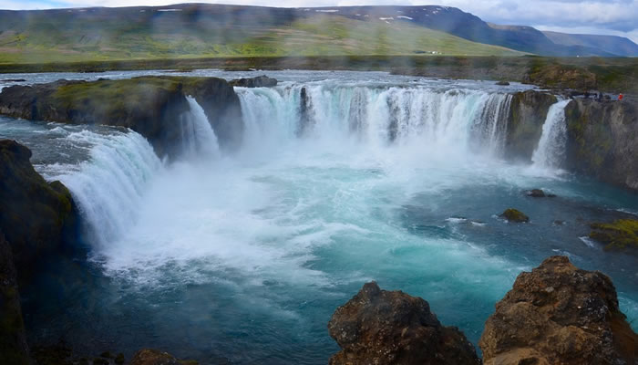 Cachoeiras da Islândia: Goðafoss