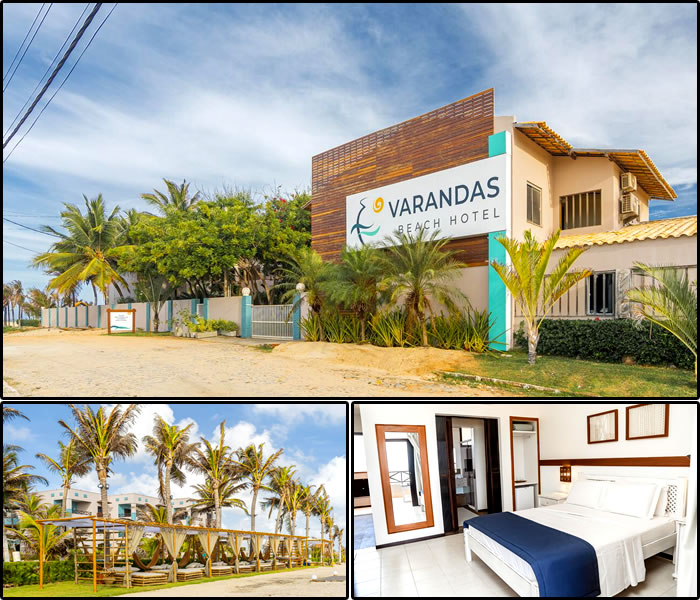 Hotel na Praia da Caponga: Hotel Varandas Beach