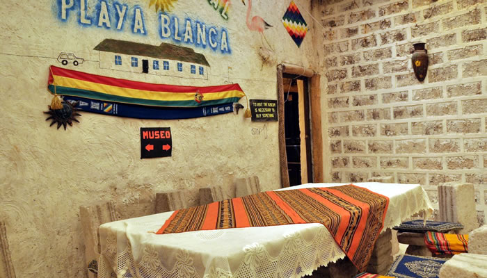 Hotel/Museu Playa Blanca (Hotel de Sal em Salar de Uyuni)