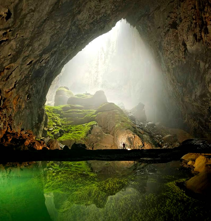 Entrada da caverna Son Doong, no Vietnã
