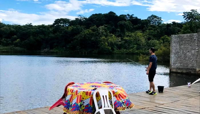 Hotéis Fazenda Próximos a Goiânia: Lago para pesca no Hotel Fazenda Ranchos 30