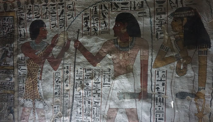Atrações Turísticas em Luxor (Egito): Pinturas na Tumba de Sennofer