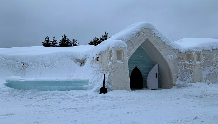 Arctic Snowhotel, na Finlândia