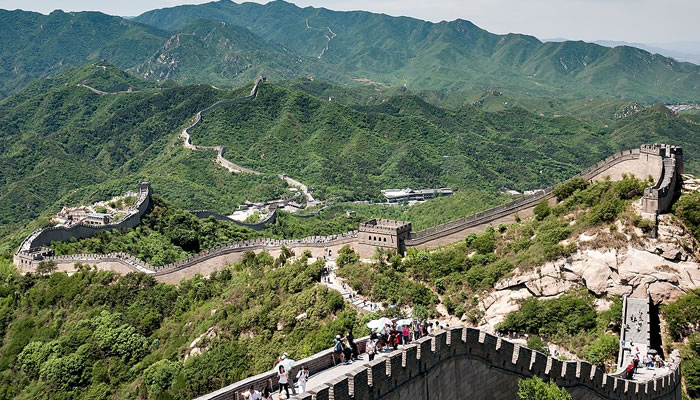 Badaling: Trecho da Grande Muralha da China