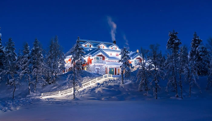 Casa do Papai Noel no Kakslauttanen Arctic Resort