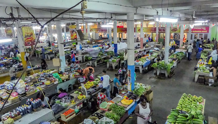 Pontos de Interesse do Suriname: Mercado Central de Paramaribo
