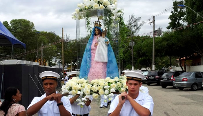 Festas Tradicionais Populares do Espírito Santo: Procissão na Festa de Nossa Senhora da Penha, em Vila Velha (ES)
