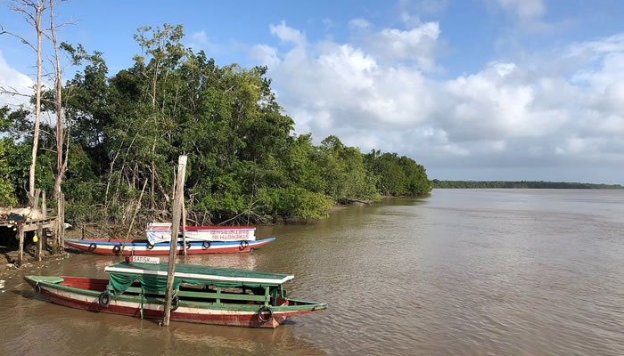 Pontos de Interesse do Suriname: Rio Commewijne