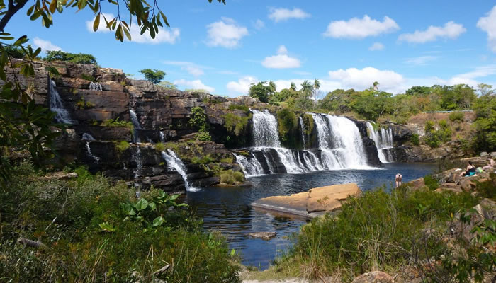Cachoeira Grande, no Parque do Cipó, em Minas Gerais