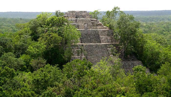 As Pirâmides Mais Incríveis do México: Pirâmide de Calakmul, em Yucatán