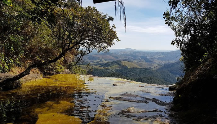Janela do Céu, no Parque Nacional de Ibitipoca (Minas Gerais)