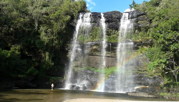 As melhores cachoeiras perto de Curitiba: Cachoeira da Mariquinha